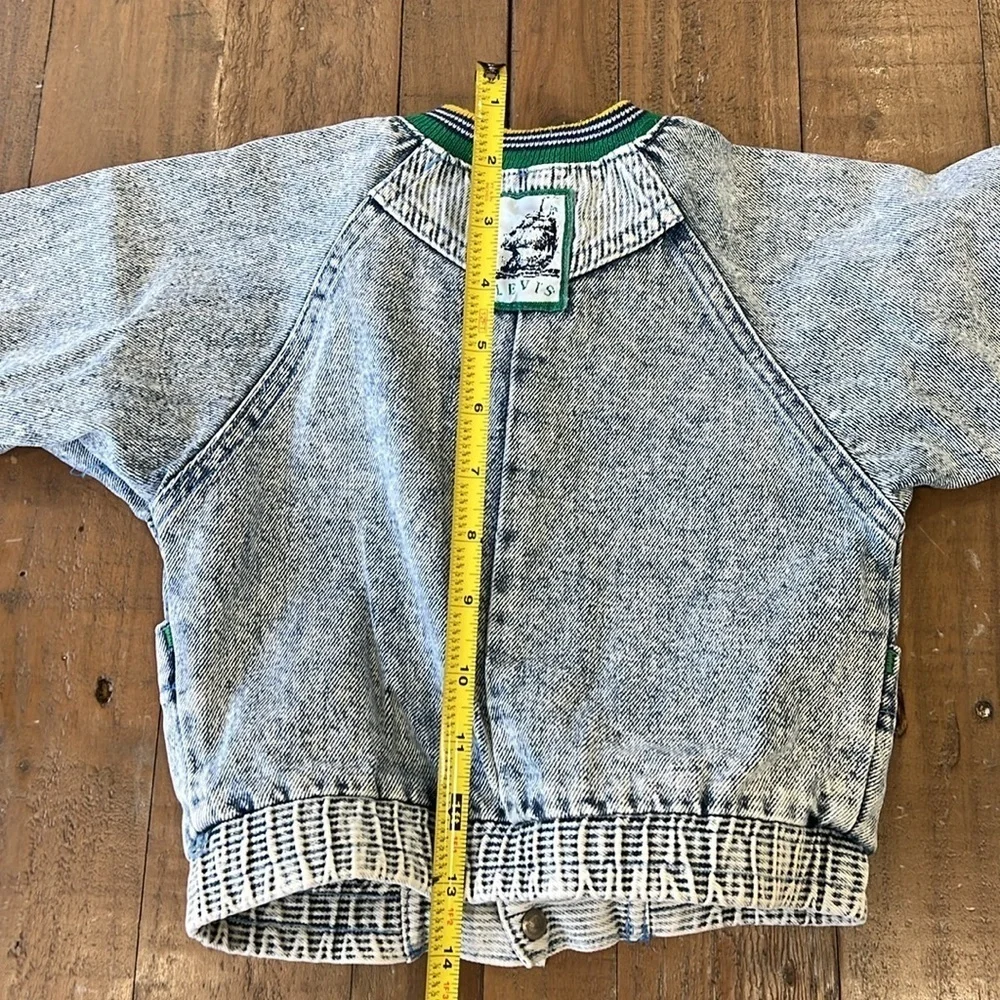 Levi’s American vintage made in the USA acid wash jacket and pants set 24 months